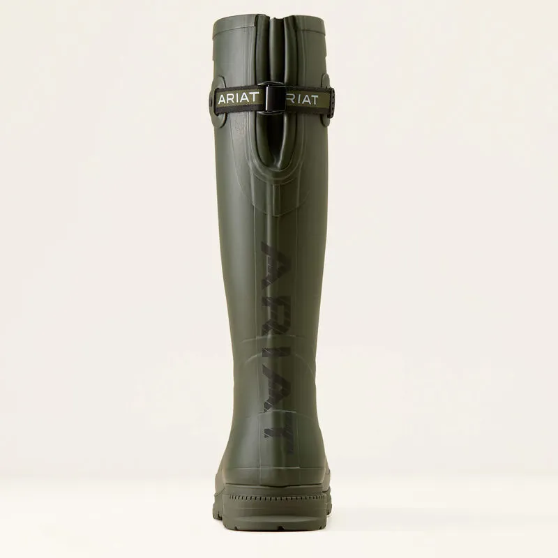Ariat Kelmarsh Rubber Boot Ladies in Olive-4